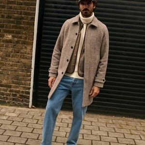 Men's Herringbone Coat